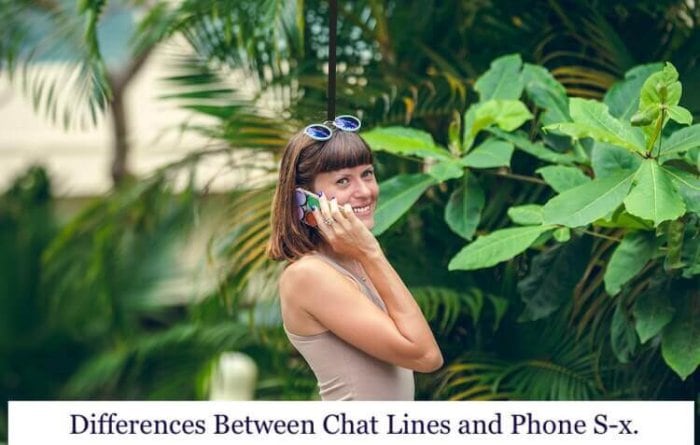 Differences Between a Chat Line and a Phone Sex Line