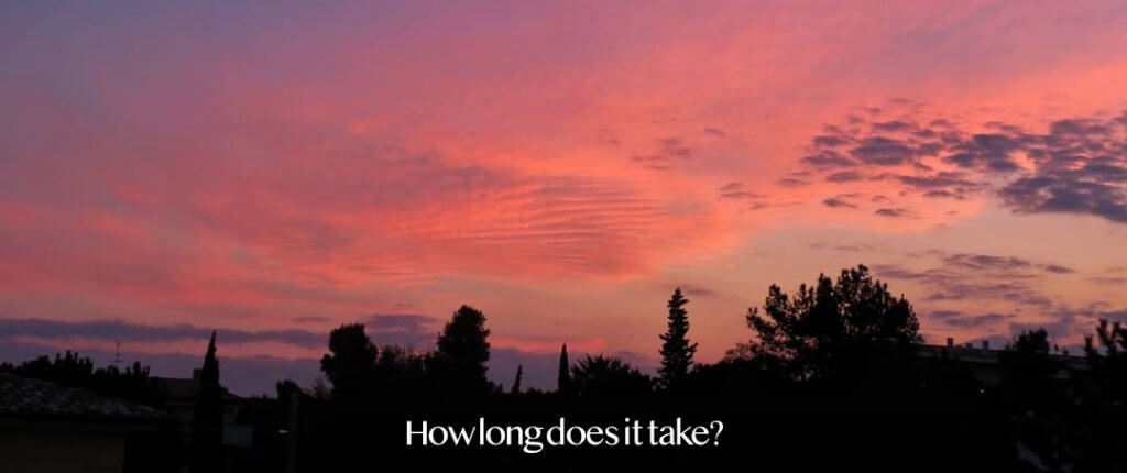How long it takes to move on from an ex.