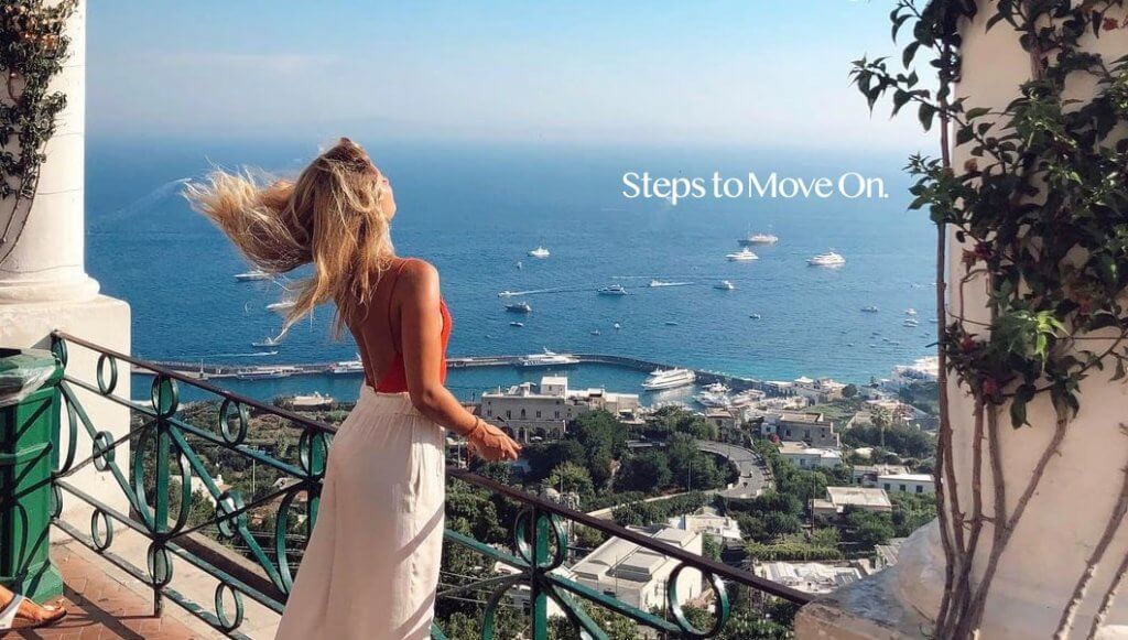 Steps to move on from an ex relationship.