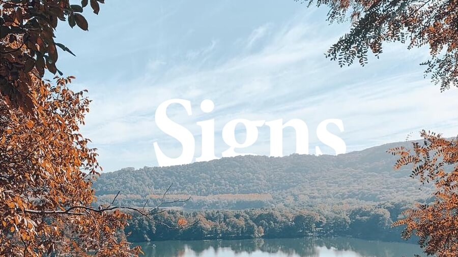 Sign view.