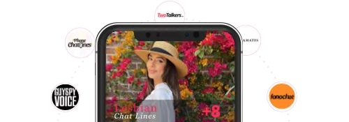 Lesbian phone chat line image